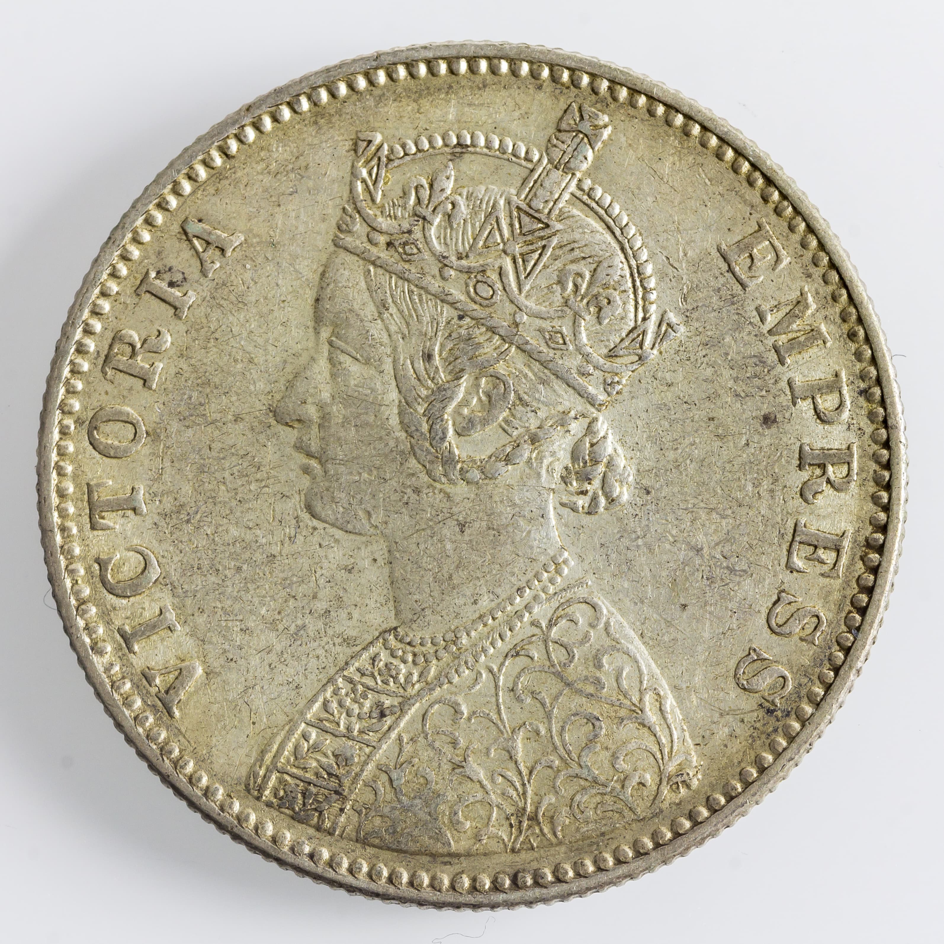 British India coin obverse